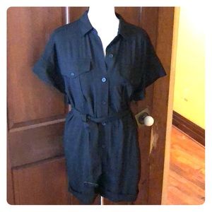 Banana Republic Black Romper